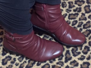 Lindsay's boots